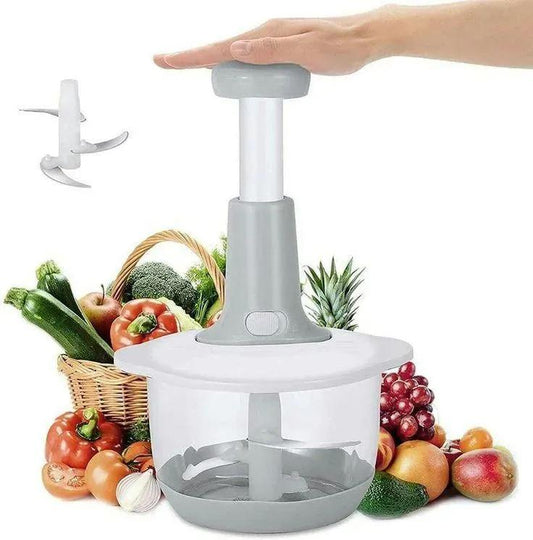Manual Food Chopper 2L ABS Plastic Multifunctional