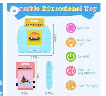 Interactive Animal Learning E-Book for Kids 3-5 Years
