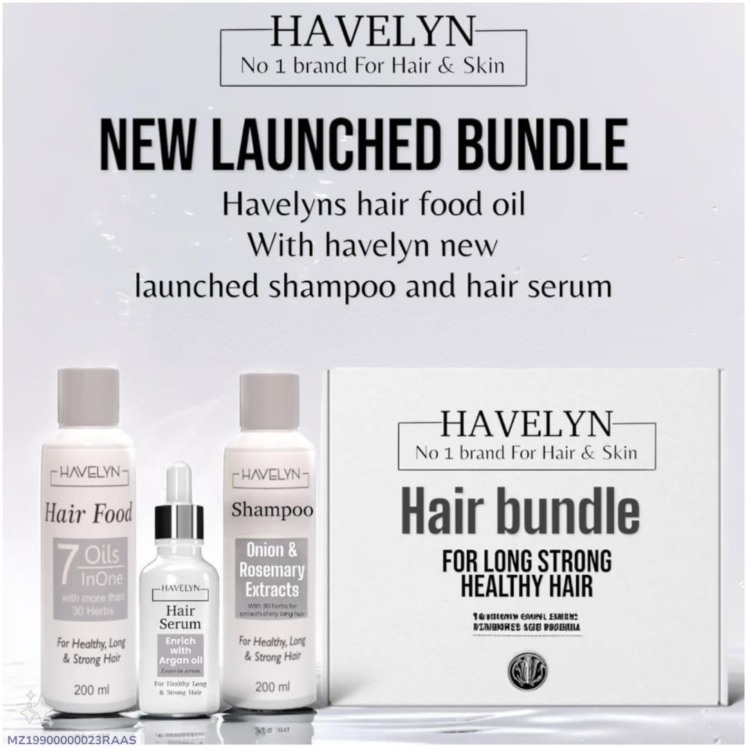3 in 1 Hair Care Bundle for Healthy Long Hair