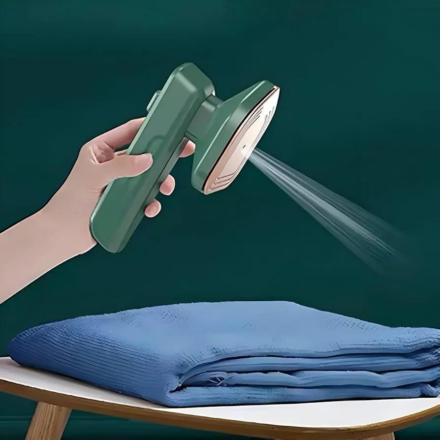 Foldable Steam Iron Green Dry Wet Dual Mode