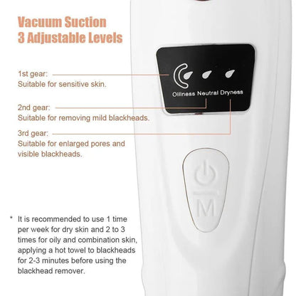 Blackhead Remover Nose Pore Cleaner White Device
