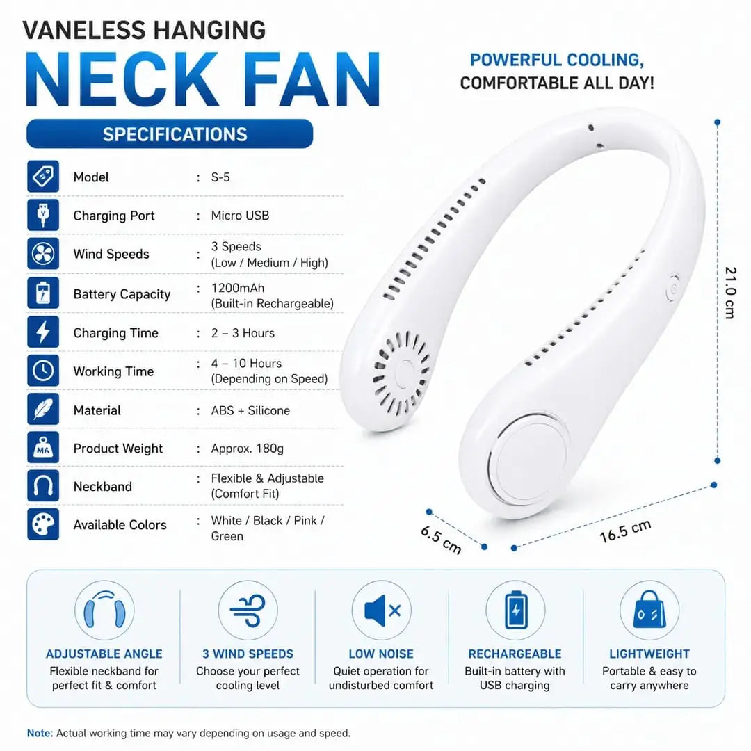 Mini Neck fan 5